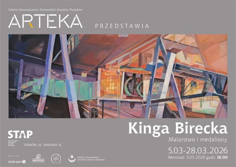 Kinga Birecka - malarstwo i medaliony - plakat